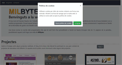 Desktop Screenshot of milbytes.com